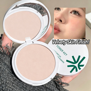 <span class=keywords><strong>FORER</strong></span> KEY Puder-Foundation Langanhaltend Ölkontrollierend Wasserfest Natürlicher Concealer Fixierpuder Tragbar für Schnelle Anwendungen Original - Product Image 5