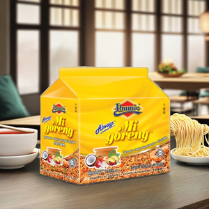 Ibumie halal Mi goreng บะหมี่กึ่งสำเร็จรูปของแท้5สายพันธุ์ที่น่าตื่นเต้นสไตล์ Penang Baba Nyonya ผัดแป้งสาลีรสเผ็ด - Product Image 6