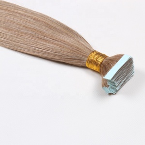 Venta al por mayor 9A Extensiones de trama de piel Remy rusa Cinta de doble estirado en cinta de calidad de cabello humano virgen Cabello para extensiones de cabello - Product Image 2