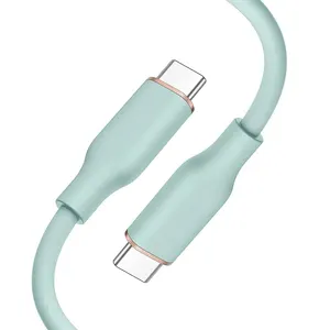 Kabel isi daya Cepat Usb C ke Usb, kabel pengisian daya Usb C ke Usb Tipe c untuk ponsel 5a