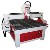 Machine CNC 3 axes d'occasion ATC 1212 4.5KW pour le travail du bois, gravure et fraisage avec changeur d'outils automatique
