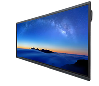 Hiseeview Écran tactile intelligent 4K UHD avec fonction IA, reconnaissance gestuelle, écran plat interactif, écran tactile IR, 20/40 points de contact