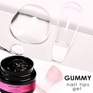 Pointes d'ongles gommeuses solides et imperméables à l'eau Gel <span class=keywords><strong>de</strong></span> colle à presser extra fort pour une couverture complète longue durée <span class=keywords><strong>Faux</strong></span> ongles - Product Image 6