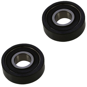 Rodamiento de Rueda de Soporte para Tambor de Secadora Serie GODc, GOD, CC, HNC, VHC, VOHC, Rodamiento Recubierto de Goma 6202 LU, 15*39.4*12.8mm - Product Image 3