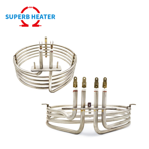 Tùy chỉnh công suất cao nhiệt độ cao tròn xoắn ốc cuộn ống điện nóng yếu tố làm nóng cho thiết bị lò - Product Image 2