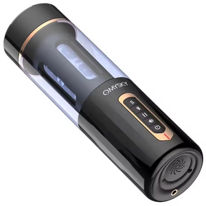 Sıcak satış otomatik elektrikli titreşimli erkek masturbator makinesi için adam teleskopik rotasyon mastürbasyon kupası erotik oyuncaklar - Product Image 1