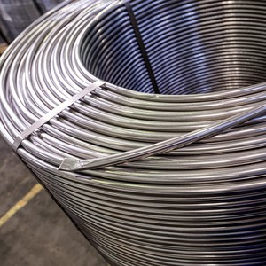 Alambre de inyección con núcleo de ferrotitanio, muy solicitado en la industria metalúrgica para la modificación por microalimentación y otros usos. - Product Image 1