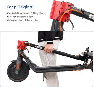 Ulip fixations pliables pour <span class=keywords><strong>Xiaomi</strong></span> M365 Pro Pro2 1S MI3 Lite et <span class=keywords><strong>Segway</strong></span> <span class=keywords><strong>Ninebot</strong></span> F20 F30 F40 Scooters électriques accessoires pièces - Product Image 6