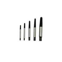 5 pièces ensemble d'extracteurs de vis endommagés outils de réparation de filetage ensembles d'extracteurs de vis cassés No.1-No.5 pour M3-M18 ,1/8-3/4
