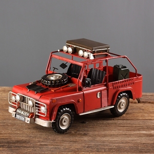 Modèle de voiture tout-terrain en métal moulé sous pression pour enfants Produit d'artisanat en métal - Product Image 5