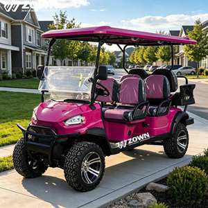 Carrito de Golf Eléctrico de 3-4 Plazas, Vehículo Utilitario con Batería de Litio de 48V, Buggy para Granja, Resort, Parque, Certificado CE, Gran Venta 2026 - Product Image 1