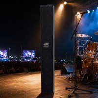 Haut-parleur colonne en aluminium haute puissance JSL Professional, résistant aux intempéries, étanche IP66, pour extérieur, idéal pour les stades