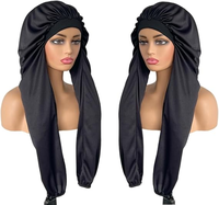Bonnet de nuit 2-en-1 pour cheveux longs et tresses – Protection optimale – Nouveau style américain 2025