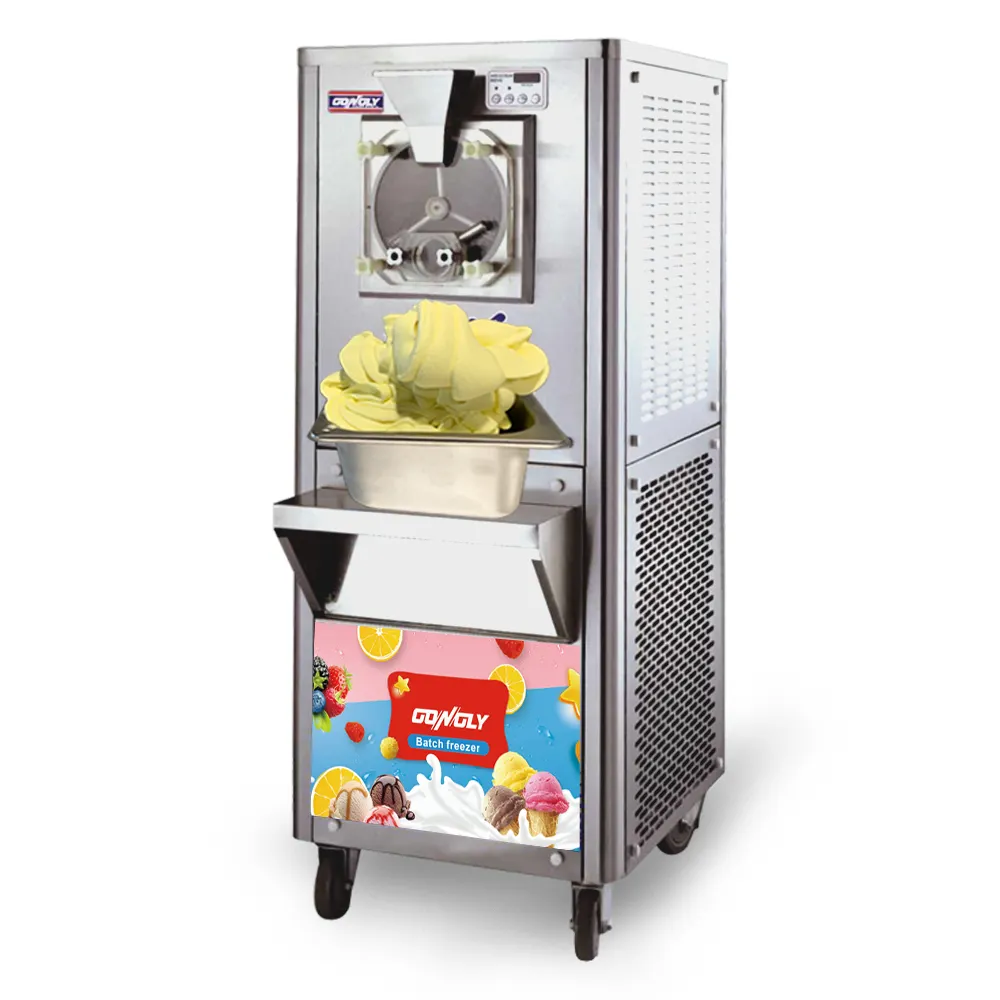 Máquina de geladeira, de alta qualidade, máquina de gelado e água refrigerada, sorvete, máquina de congelar contínua