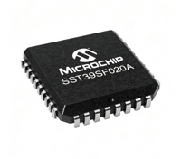Memoria Flash Paralela SST39SF020A PLCC32, Chip de Almacenamiento de Programas Industriales Microchip, en Stock
