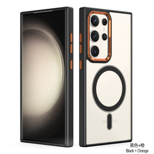 เคสโทรศัพท์กันกระแทกแบบ2-in-1สำหรับ Samsung S24 S24 + S24วัสดุ TPU S24fe พิเศษดีไซน์แม่เหล็ก MOQ ต่ำส่งตรงจากโรงงาน - Product Image 3