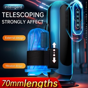 <span class=keywords><strong>Masturbador</strong></span> Automático Masculino con 6 Estiramientos, 5 Velocidades Variables y 10 Modos de Vibración, Vagina de Bolsillo Manos Libres para Hombre - Product Image 3