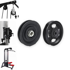 Naylon rulman kasnak için Fitness ekipmanları/60mm 70mm 110mm çelik rulman kasnak tekerlek spor aksesuarları - Product Image 1