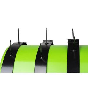 2023 pas cher en gros <span class=keywords><strong>rouleau</strong></span> d'herbe de jardin avec pointes aérateur d'herbe vert - Product Image 3