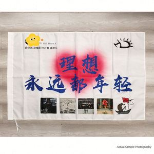Drapeau des îles Salomon personnalisé 3x5 pieds, imprimé en sérigraphie sur polyester avec deux œillets en laiton, simple couche, pour l'intérieur et l'extérieur - Product Image 6