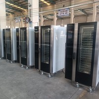 Four combiné commercial avec fonction vapeur et convection pour la restauration