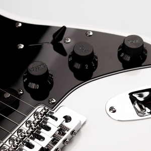 Gecko GE-101WH tốt nhất người bán Guitar Điện Trung Quố<span class=keywords><strong>c</strong></span> nhà máy OEM dây <span class=keywords><strong>c</strong></span>ụ bán buôn Trắng ST guitar điện - Product Image 6