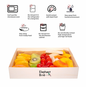 Bento Box Giapponese Trapezoidale in Legno Naturale, Scatola per Sushi in Stile Giapponese, Stoviglie in Legno Semplici e Creative, Bento Box per Adulti - Product Image 4