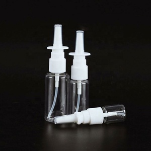 Hot Sale 5ml 10ml 20ml Empty Transparent Rhinitis Anti Allergy Pointed Tip Plastic Nasal <b>Bottle</b> with Pump Sprayer - Product Image 6