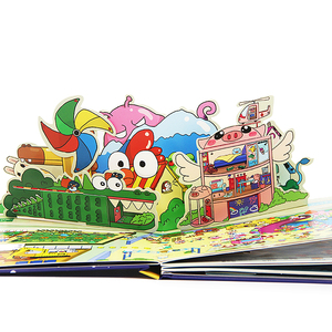 Servicio de Impresión de Libros Pop-up para Niños, Libros Pop-up 3D Personalizados, Libro de Cartón Personalizado, Fábrica de Impresión de Libros Educativos - Product Image 2