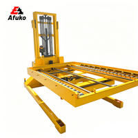 Forklift Stacker Listrik Tenaga AC Afuko Baru Kapasitas Angkut 1500kg Truk Forklift Transportasi Gudang