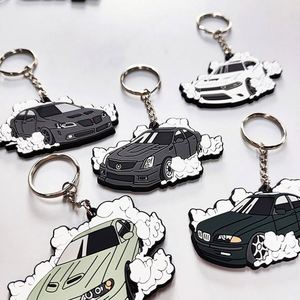 Wholesale Custom 2D Soft PVC Strap Key Chains <b>Personalized</b> Car Rubber <b>Keychains</b> for Promotional Gifts for All Types - Product Image 4