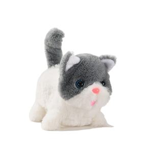 Este es un perro de peluche eléctrico de simulación que puede ladrar, caminar, mover la cola y asentir con la cabeza. Es un lindo juguete electrónico para mascotas - Product Image 2