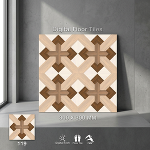 Premium Quality Vistaar 300x300mm Digital Ceramic Floor Tiles Export Grade Porcelain Glazed Finish Competitive Pricing - Product Image 1