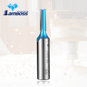 LAMBOSS <span class=keywords><strong>Fraise</strong></span> droite <span class=keywords><strong>à</strong></span> double tranchant pour le travail du bois, <span class=keywords><strong>fraise</strong></span> de haute précision pour le dégrossissage et le fraisage - Product Image 2