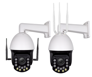 Camera PTZ <span class=keywords><strong>Wifi</strong></span> 4G kim loại kép 4K, theo dõi chuyển động người, 8MP, zoom quang học <span class=keywords><strong>30X</strong></span>, tốc độ xoay nhanh, tầm nhìn ban đêm 200m, chuẩn IP66, giao thức Hikvision - Product Image 1