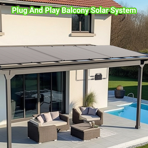 800W Balcony Solar Kits | 800W on Grid 4pcs 200W Flexible Solar Plug and Play Solar Energy System - Product Image 6
