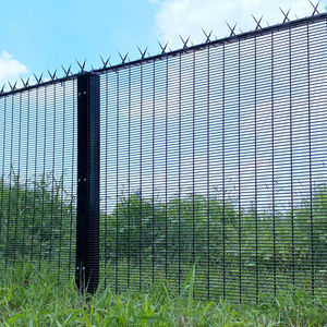 Panel de Malla de Alambre de Acero Antiescalada de Alta Seguridad 358, 1.5m de Altura, Acero Tratado Térmicamente, Marco de PVC, Acabado con Revestimiento Galvanizado - Product Image 4