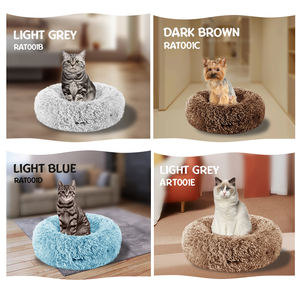 Cuscino per animali domestici all'ingrosso cuccia per cani warm pet <span class=keywords><strong>cat</strong></span> bed round cats bed luxury dog bed - Product Image 4