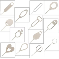 Vente plateau de broche de carte SIM ouvert éjection broche enlèvement outil de suppression de carte SIM broche d'éjecteur SIM