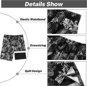Мужские пляжные купальники 2 в 1 - Product Image 2