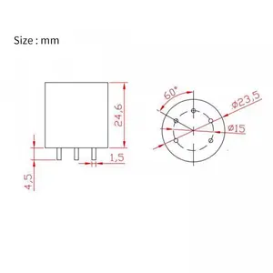 YYS SM4-O2 UART出力電気化学工業用酸素ガスセンサーO2ガスセンサーモジュール