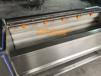 Borstelpolijstmachine Voor Dadels Jujube Dadelpalm Droogborstelreinigingsmachine