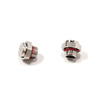 SS304 acier inoxydable IP68 reniflard évent bouchon ROHS certifié presse-étoupes pour les fabricants d'énergie M12-1.5