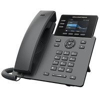 Teléfono IP POE de 3 Líneas de Grado Operador Grandstream GRP2611G con Configuración sin Contacto para Uso Empresarial, Financiero o Doméstico