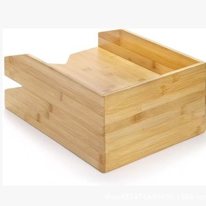 Wooden office <b>desktop</b> <b>shelf</b> for organizing documents, magazines, and stationery; home use for organizing student textbooks and - Product Image 3