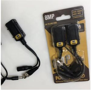 8MP Video + Power 2 en 1 BNC a RJ45 Video pasivo Balun CCTV Accesorios de seguridad - Product Image 4