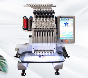 Máquina de Bordar Computarizada Comercial QDMECH con Control LCD para Fábrica Textil - Product Image 4