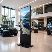 Pantalla LCD Digital para Señalización, Pantalla Táctil de Pie para Publicidad en Interiores con Sistema Android, Kiosco para Tiendas Minoristas