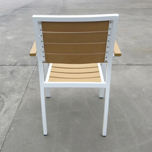 Chaises de Salle à Manger <span class=keywords><strong>Vintage</strong></span> en Bois Designs Fauteuils en Aluminium Mobilier Café Extérieur Chaises de Salle à Manger - Product Image 5