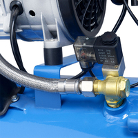 SPERAN Compresores De Aire 0.75HP 24L Compresor De Aire De Pistón Portátil Sin Aceite Y Silencioso